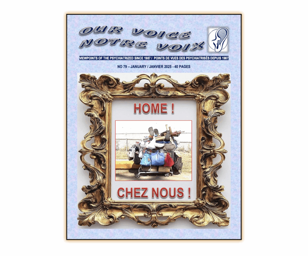 Cover image of issue # 79 Our Voice / Notre Voix